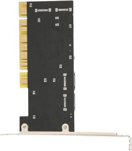بطاقة Dpofirs PCI إلى 4 منافذ، بطاقة توسيع وحدة التحكم مع 4 قنوات مستقلة، معدل نقل 1.5 جيجابت في الثانية، لـ SSD HDD Wind 7 8 10 in Saudi Arabia