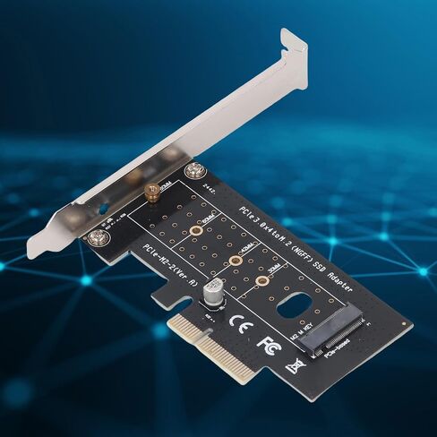 PCI Express NVMe، محول Serial ATA M.2 SSD مع فتحة SSD خلفية وأمامية، بطاقة SSD 32 جيجابت في الثانية لمفتاح B مفتاح M مفتاح BM 2230 2242 2260 2280 22110، قرص الحالة الصلبة in Kuwait