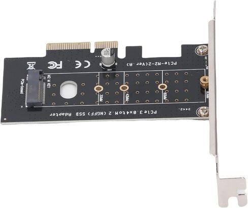 PCI Express NVMe، محول Serial ATA M.2 SSD مع فتحة SSD خلفية وأمامية، بطاقة SSD 32 جيجابت في الثانية لمفتاح B مفتاح M مفتاح BM 2230 2242 2260 2280 22110، قرص الحالة الصلبة in Kuwait
