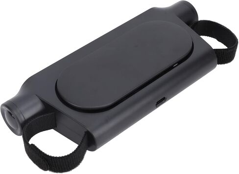 مروحة سيارة SUNGOOYUE USB خالية من الشفرة 3 سرعات قابلة للتعديل ومروحة مسند رأس هادئة للمستخدمين الأمامي والخلفي في السيارة (بيج) in Kuwait