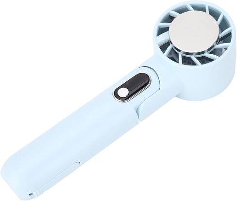 مروحة محمولة قابلة لإعادة الشحن عبر USB من SUNGOOYUE، 5 مستويات للسرعة، تبريد قابل للتعديل، مروحة جيب صغيرة محمولة للأنشطة الخارجية (أزرق) in Kuwait