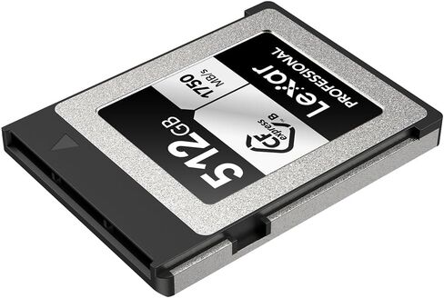 Lexar LCXEXSL512G-RNENG CFexpress Type B Silver Series Memory Card 512GB Bundle with Lexar CFexpress Type B/SD USB 3.2 Gen 2 Card Reader in Saudi Arabia