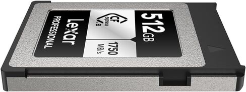 Lexar LCXEXSL512G-RNENG CFexpress Type B Silver Series Memory Card 512GB Bundle with Lexar CFexpress Type B/SD USB 3.2 Gen 2 Card Reader in Saudi Arabia
