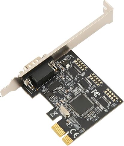 Keenso منفذ واحد PCIe X1 RS232 بطاقة محول تسلسلي موثوق بها PCI Express إلى RS232 محول محول لـ DOS، مادة PCB، معدل نقل 250 كيلوبت في الثانية in Saudi Arabia
