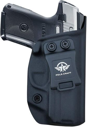 Ruger SR9C / SR40C Kydex IWB الحافظة - Adj. عدم القدرة على الاحتفاظ بالغطاء - الجزء السفلي من الغطاء - المدخل المتسع in Kuwait