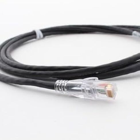 #US HC5EBK07 Cat5e أسود بطول 7 أقدام سلك توصيل إيثرنت شبكة مركز البيانات in Kuwait