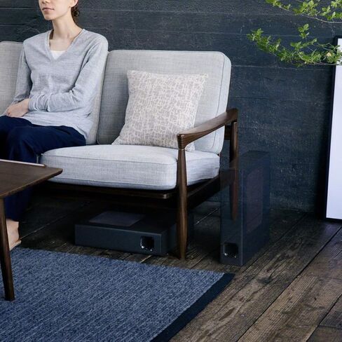 Sony HT-MT300/B Powerful Mini Soundbar with Wireless Subwoofer, easy setup, compact, home office use with clear sound, Black in Saudi Arabia