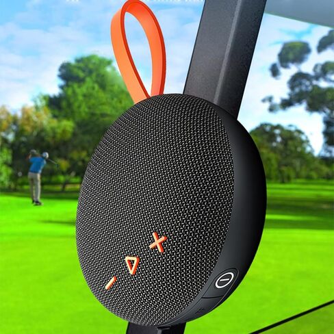 Magnetic Bluetooth Speaker 6W HiFi Sound with TF Card Playback, Built-in Mic, BT5.3, TWS Pairing, IPX6 Waterproof, Wireless Floatable Speaker for Golf Cart & Worksite in Kuwait