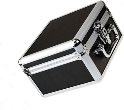 Portable Protective Box for 2.5" Laptop Hard Drives Aluminum Enclosure with Foam Padding and Security Portable Hard Drive Case in Saudi Arabia