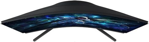 Samsung 32 بوصة Odyssey G5 QHD (2560 x 1440)، 1000R، شاشة ألعاب منحنية 165 هرتز، وقت استجابة 1 مللي ثانية، AMD FreeSync LS32CG554ENXZA، DisplayPort، HDMI، (متجدد) in Kuwait