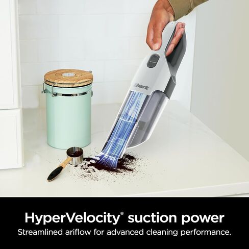 Shark CH701 Cyclone PET Handheld Vacuum with PetExtract Hair, 8" Crevice Tool, HyperVelocity Suction, Navy Blue/Grey in Saudi Arabia