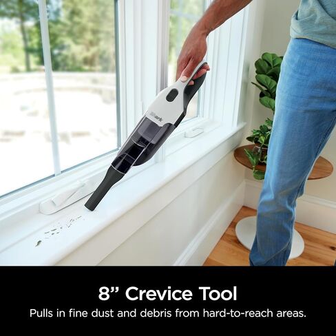 Shark CH701 Cyclone PET Handheld Vacuum with PetExtract Hair, 8" Crevice Tool, HyperVelocity Suction, Navy Blue/Grey in Saudi Arabia