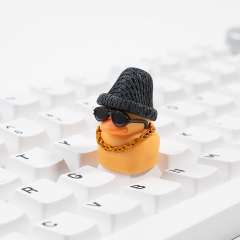 Artisan Cat Keycap, Black Surprised Cat Handmade Resin, 1U Size MX Switch Compatible Decorative Keycap for Gaming and Typing (MMK-HM) in Kuwait