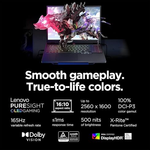 كمبيوتر محمول للألعاب Lenovo Legion 5i مقاس 16 بوصة - Intel Core Ultra 9 275HX - GeForce RTX 5060 - WQXGA (2560x1600) - كابل Windows 11 Home-W/HDMI (ذاكرة الوصول العشوائي 32 جيجابايت | 1 تيرابايت PCIe SSD) in Saudi Arabia