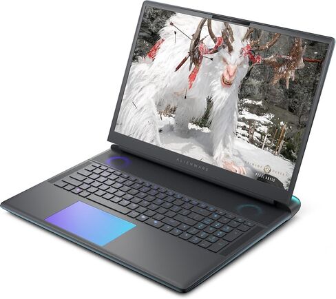 كمبيوتر محمول Dell Alienware 18 Area-51 للألعاب، NVIDIA RTX 5080 16GB GDDR7، Intel Ultra 9 275HX، 18 بوصة QHD + 300 هرتز 3 مللي ثانية 500Nits، كاميرا 4K، 64 جيجابايت DDR5، 4 تيرابايت SSD، WiFi 7، BT 5.4، Windows 11 Pro in Saudi Arabia