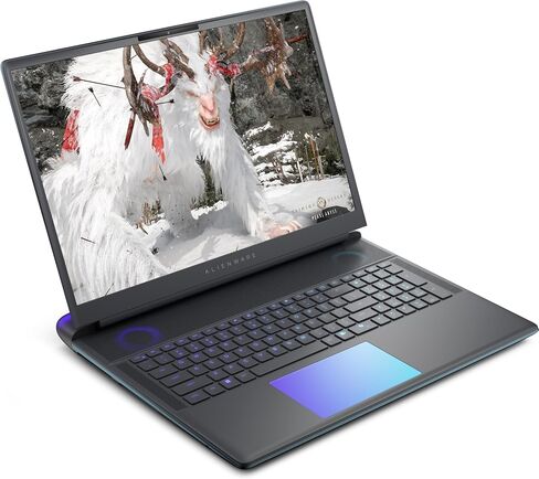 كمبيوتر محمول Dell Alienware 18 Area-51 للألعاب، NVIDIA RTX 5080 16GB GDDR7، Intel Ultra 9 275HX، 18 بوصة QHD + 300 هرتز 3 مللي ثانية 500Nits، كاميرا 4K، 64 جيجابايت DDR5، 4 تيرابايت SSD، WiFi 7، BT 5.4، Windows 11 Pro in Saudi Arabia