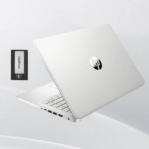 الكمبيوتر المحمول HP Student Business - محرك أقراص CD/DVD مجاني • ذاكرة سعة 16 جيجابايت • eMMC سعة 128 جيجابايت • معالج Intel رباعي النواة • شاشة عالية الدقة مضادة للتوهج مقاس 14 بوصة • رسومات Intel UHD • شاشة عالية الدقة • Win11 Pro (أسود) in Kuwait