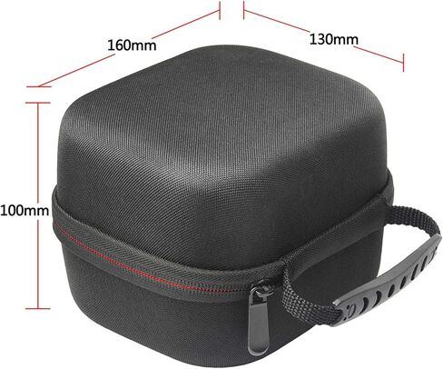 Mini Smart Audio Speaker Protective Case Suitcase Compatible for Home Pod (black) in Saudi Arabia