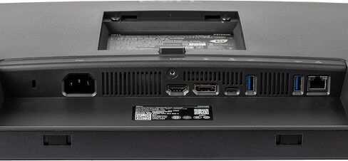 شاشة كمبيوتر Dell P2725QE 4K UHD مقاس 27 بوصة مزودة بمحور USB-C وكابلات USB (طراز جديد) | شاشة IPS، توصيل طاقة 90 وات، حامل قابل للتعديل + كابل HDMI + مجموعة تنظيف in Saudi Arabia