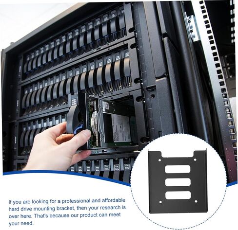 SSD Hard Drive Adapter Converter Bracket Metal Internal Drive Bay Mounting Bracket Compatible with Desktop Computer in Saudi Arabia