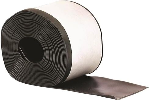 M-D Building Products 93146 قاعدة حائط خلفية لاصقة من الفينيل مقاس 4 بوصات × 20 قدمًا، باللون الأسود in Kuwait