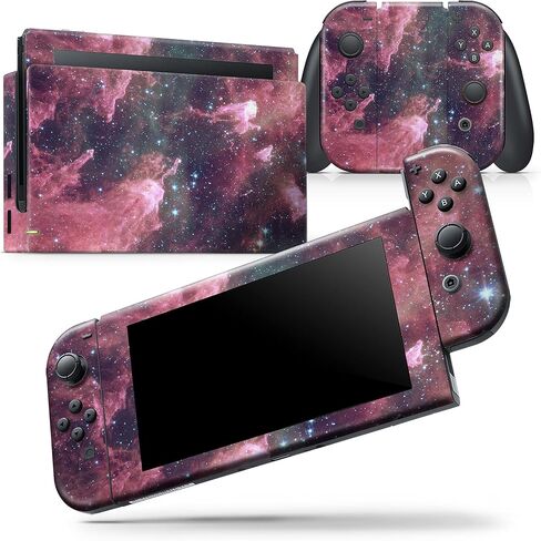 Design Skinz - Compatible with Nintendo DSi XL - Skin Decal Protective Scratch-Resistant Removable Vinyl Wrap Cover - Vibrant Deep Space in Saudi Arabia