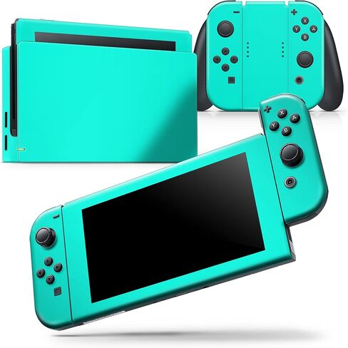 Design Skinz - Compatible with Nintendo DSi XL - Skin Decal Protective Scratch-Resistant Removable Vinyl Wrap Cover - Solid Mint V2 in Saudi Arabia