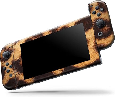 Design Skinz - متوافق مع Nintendo DSi XL - غطاء حماية من الفينيل قابل للإزالة ومقاوم للخدش - طباعة الفهد الحقيقي in Saudi Arabia