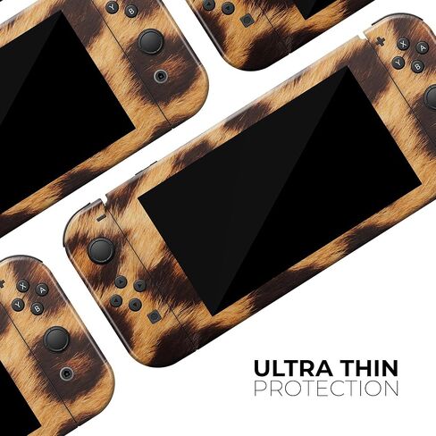 Design Skinz - متوافق مع Nintendo DSi XL - غطاء حماية من الفينيل قابل للإزالة ومقاوم للخدش - طباعة الفهد الحقيقي in Saudi Arabia
