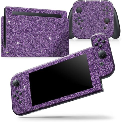 Design Skinz - متوافق مع Nintendo DSi XL - غطاء حماية من الفينيل مقاوم للخدش وقابل للإزالة - أرجواني لامع لامع للغاية in Saudi Arabia