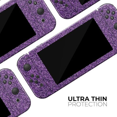 Design Skinz - متوافق مع Nintendo DSi XL - غطاء حماية من الفينيل مقاوم للخدش وقابل للإزالة - أرجواني لامع لامع للغاية in Saudi Arabia