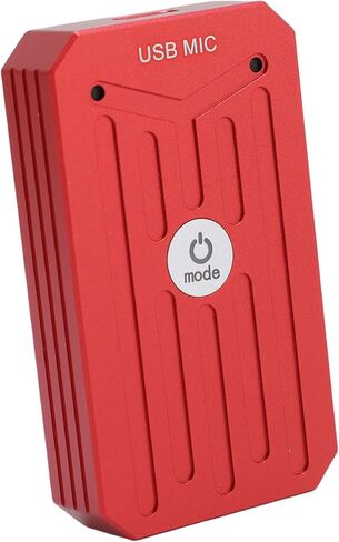 ميكروفون Yunseity USB للمؤتمرات، ميكروفون مكثف متعدد الاتجاهات بزاوية 360 درجة لتقليل الضوضاء، ميكروفون كمبيوتر بقناتين مع مسافة التقاط 3 أمتار، لألعاب تسجيل البث المباشر (رمادي نيزكي) in Kuwait