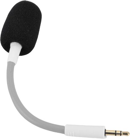 Cuifati Headset Microphone, Bendable Headset Mic for Repair (White) in Saudi Arabia