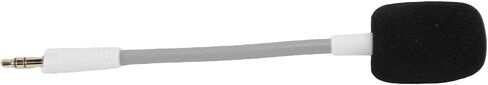 Cuifati Headset Microphone, Bendable Headset Mic for Repair (White) in Saudi Arabia