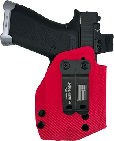 IWB Kydex Holster for Glock 43X MOS w/TLR-7 Sub - جاهز للبصريات - حمل مخفي - قابل للتعديل والاحتفاظ - Kydex Holster - صنع في الولايات المتحدة الأمريكية in Kuwait
