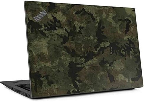 Skinit Decal Laptop Skin Compatible with Thinkpad X1 Carbon (6th Gen 2018) - Officially Licensed Originally Designed Hunting Camo Design in Saudi Arabia