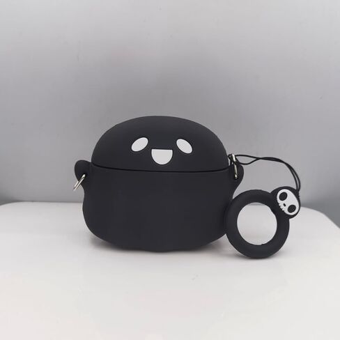 حافظة لطيفة لجهاز AirPods Pro 3، غطاء حافظة 2025 مع مجموعة منظف، Airpods Pro 3 حافظات نسائية مضادة للسقوط، iPods Pro 3، حافظات شحن لسماعات الأذن، سلسلة مفاتيح للفتيات لـ Airpods Pro الجيل الثالث (شبح مضيء) in Kuwait