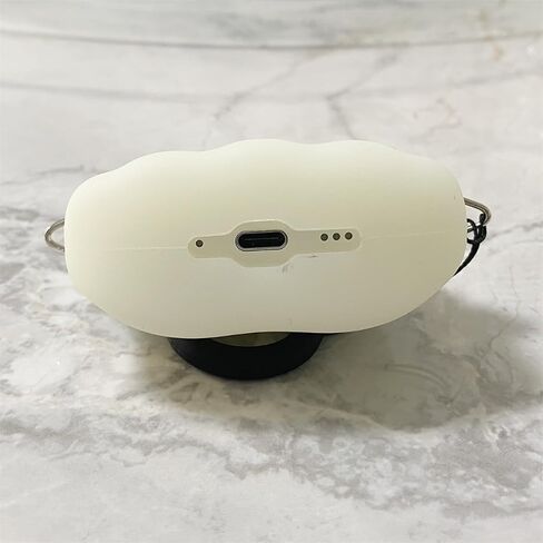 حافظة لطيفة لجهاز AirPods Pro 3، غطاء حافظة 2025 مع مجموعة منظف، Airpods Pro 3 حافظات نسائية مضادة للسقوط، iPods Pro 3، حافظات شحن لسماعات الأذن، سلسلة مفاتيح للفتيات لـ Airpods Pro الجيل الثالث (شبح مضيء) in Kuwait