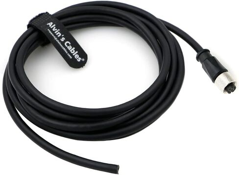 Alvin's Cables M12 Cable 8 Pin Female Aviation Socket Shielded Electrical Cable for Cognex Industrial Camera, Industrial Device Network, Industrial Automation Control 1M/3.3ft in Saudi Arabia