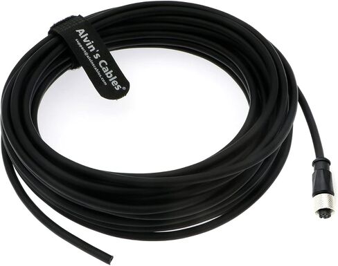 Alvin's Cables M12 Cable 8 Pin Female Aviation Socket Shielded Electrical Cable for Cognex Industrial Camera, Industrial Device Network, Industrial Automation Control 1M/3.3ft in Saudi Arabia