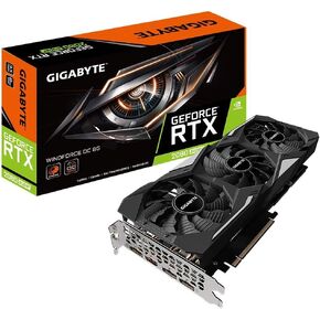 GIGABYTE GeForce RTX 2080 Super Windforce OC 8G Graphics Card, 3X Windforce Fans, 8GB 256-Bit GDDR6, Gv-N208SWF3OC-8GD Video Card (Renewed) in Kuwait