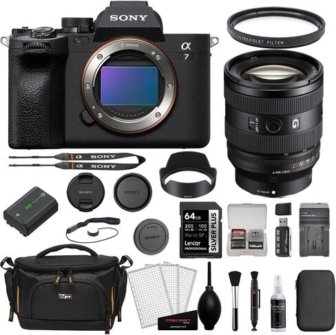 Sony a7 IV Mirrorless Camera + 64GB Extreme Pro SD Card + Camera Bag in Saudi Arabia
