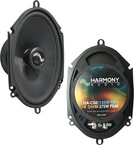 Harmony Audio C68 Factory Premium Speaker Replacement Package Compatible with Ford Ranger 1998 1999 2000 2001 2002 2003 2004 2005 2006 2007 2008 2009 2010 2011 in Saudi Arabia