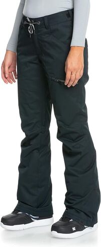 Roxy Women's Nadia Snow Pants with DryFlight Technology, True Black (KVJ0), Small in Saudi Arabia