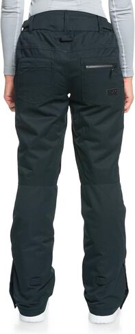 Roxy Women's Nadia Snow Pants with DryFlight Technology, True Black (KVJ0), Small in Saudi Arabia