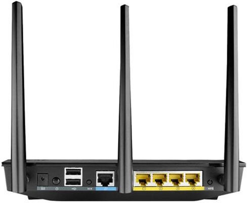 ASUS RT-AC66R 802.11ac Dual-Band Wireless-AC1750 Gigabit Router in Saudi Arabia