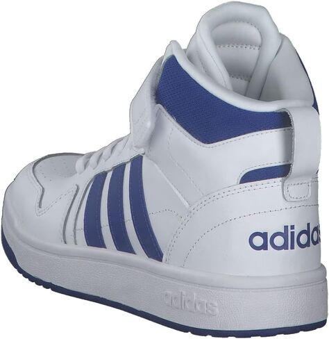 حذاء كرة السلة Adidas Postmove Mid، وردي/أزرق فاتح/أبيض تقريبًا، مقاس 7 US للأطفال الكبار in Saudi Arabia