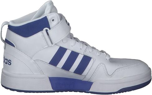 حذاء كرة السلة Adidas Postmove Mid، وردي/أزرق فاتح/أبيض تقريبًا، مقاس 7 US للأطفال الكبار in Saudi Arabia