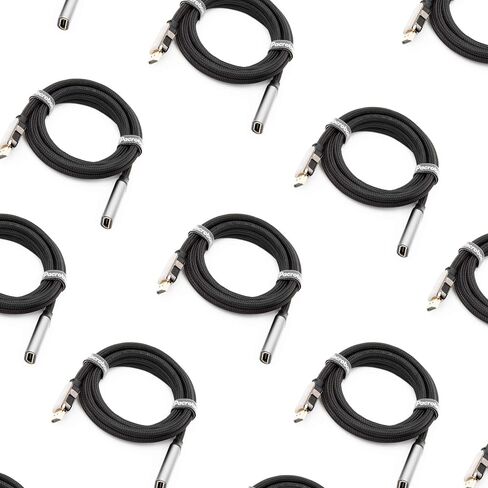 كابل تمديد Pacroban HDMI بطول 6 أقدام - eARC وDolby Atmos، HDMI 2.1، 8K@60هرتز، 4K@120هرتز، سرعة فائقة 48 جيجابت في الثانية، | كابل HDMI ذكر إلى أنثى لجهاز Roku، Fire TV Stick، الكمبيوتر المحمول، الكمبيوتر الشخصي، جهاز العرض in Kuwait