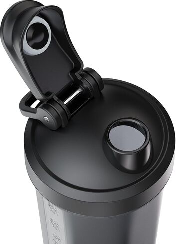 VOLTRX Protein Shaker Bottle, Merger USB C Rechargeable Electric Protein Shake Mixer, Shaker Cups for Protein Shakes and Meal Replacement Shakes, BPA Free, 24oz in Saudi Arabia